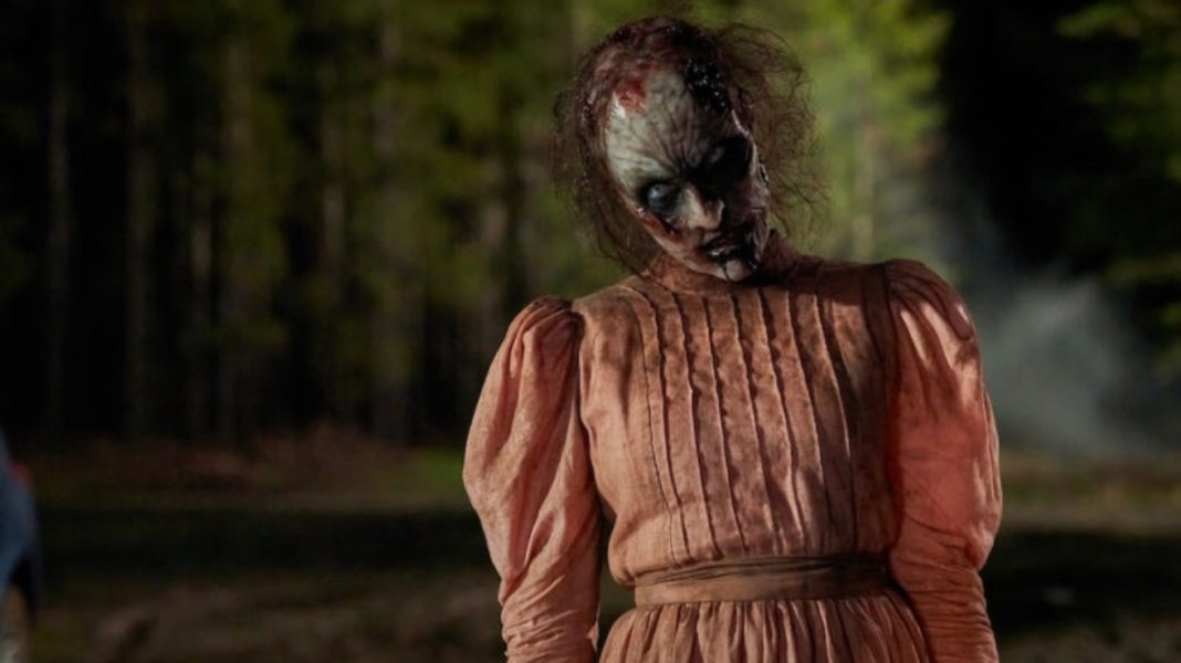 An undead woman from Blood Bitch Baby (2025)