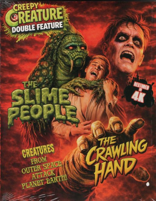 Creepy Creatures Double Feature Blu-Ray Cover