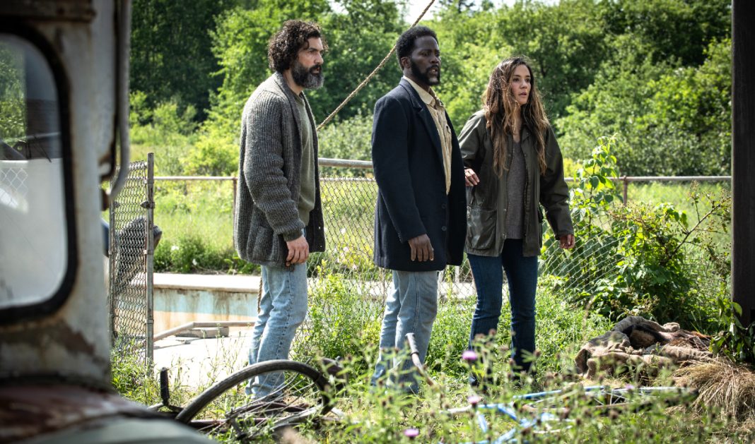 Jade Herrera, Boyd Stevens, and Tabitha Matthews discover something in the town in FROM Season 4 Episode 2