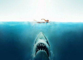 Jaws movie poster