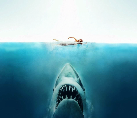 Jaws movie poster