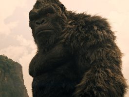 King Kong looks at someone on Skull Island in Monarch Legacy of Monsters Season 2, Episode 6, 'Requiem'