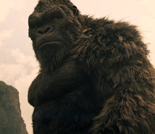 King Kong looks at someone on Skull Island in Monarch Legacy of Monsters Season 2, Episode 6, 'Requiem'