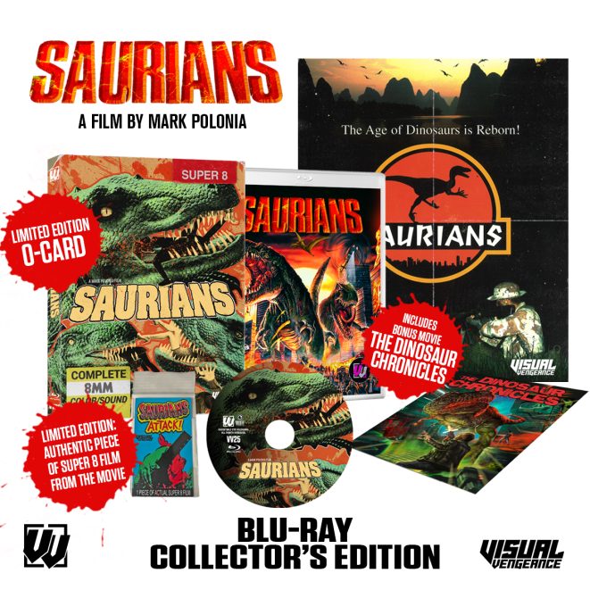 Video Vengeance's Box Set Blu-Ray of Saurians