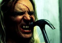 Man getting struck with hammer in Cradle of Fear (2001)