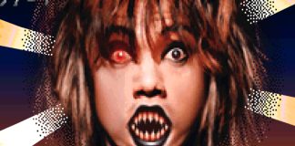 Screaming Mad George with spiky teeth in PARANOIASCAPE