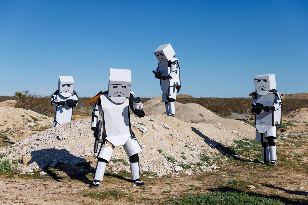Cardboard Star Wars