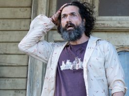 Jade holds his hand on his head and looks in shock in FROM Season 4 Episode 5