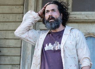Jade holds his hand on his head and looks in shock in FROM Season 4 Episode 5
