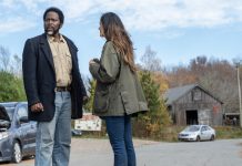 Boyd and Tabatha talk in the street in From Season 4 Episode 9