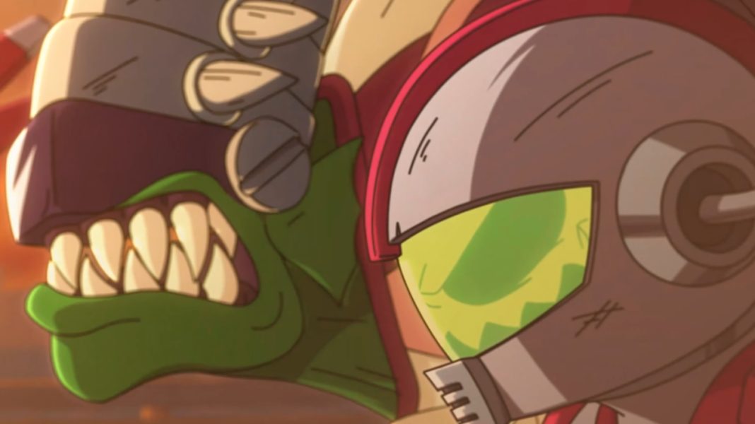 Maximum Thunderness - Krash Nitro cinematic Krash Nitro and a gross alien in Maximum Thunderness