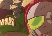 Krash Nitro and a gross alien in Maximum Thunderness
