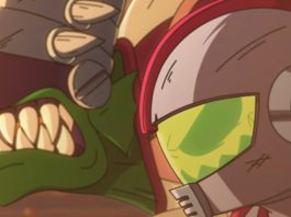 Krash Nitro and a gross alien in Maximum Thunderness