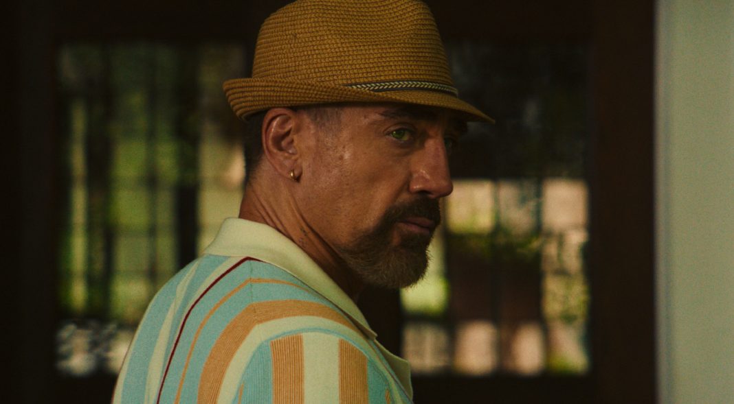 Max Cady looks back at someone in Cape Fear Episode 5