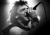 Paul Di’Anno signs on-stage in Iron Maiden’s Lost Singer