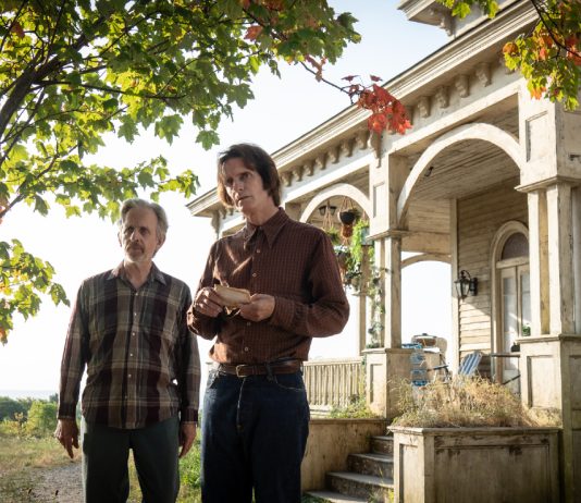 Robert Joy as Henry Kavanaugh and Scott McCord as Victor in From Season 4