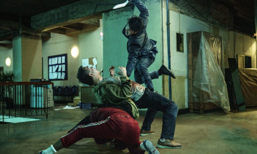 The Furious fight scene
