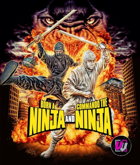 Born a Ninja and Commando the Ninja Blu-ray