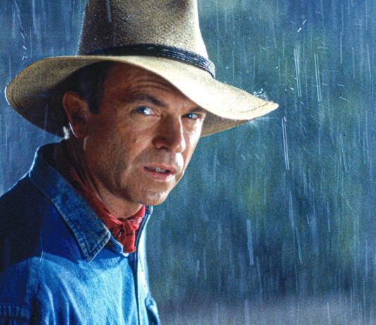 Sam Neill as Dr. Alan Grant in Jurassic Park