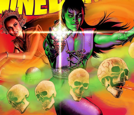 Visual Vengeance The Nine Demons Blu-ray Cover