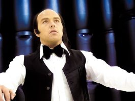 Reggie Bannister as the ice cream vendor-turned-hero Reggie in Phantasm