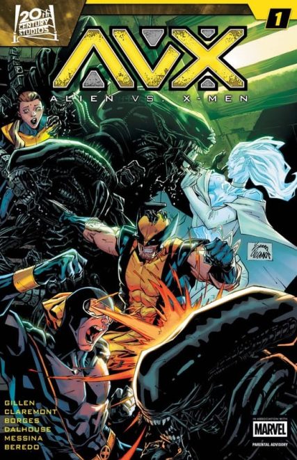 Alien Vs. X-Men #1 Cover