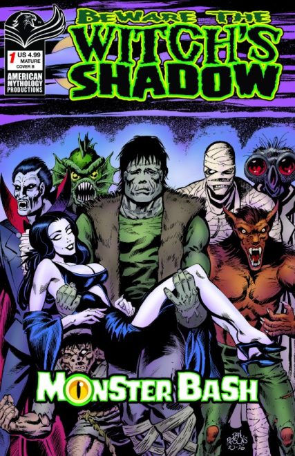 Beware the Witch's Shadow Monster Bash Cover