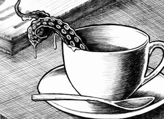 Donald England Art - Coffee