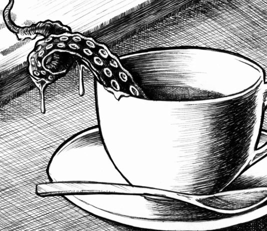 Donald England Art - Coffee
