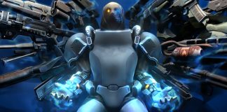 ‘SPRAWL Zero’ Game Review: The Y2K Revival Is Here Five posing with the game's arsenal in Sprawl Zero