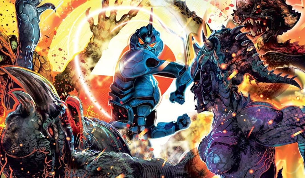 Guyver 2 Dark Hero Blu-ray Review - Toy Robot Video Cover