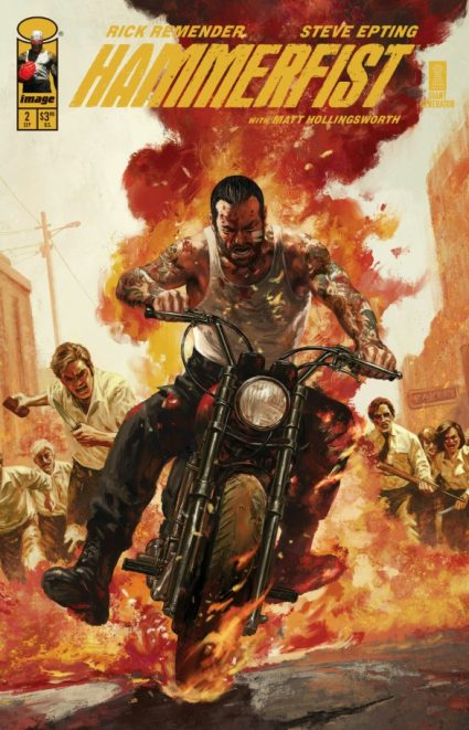 Hammerfist #2 cover