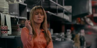 ‘Crystal Lake’ Trailer Brings Pamela Voorhees Back to Camp in ‘Friday the 13th’ Prequel CRYSTAL LAKE -- Pictured: Linda Cardellini as Pam Voorhees