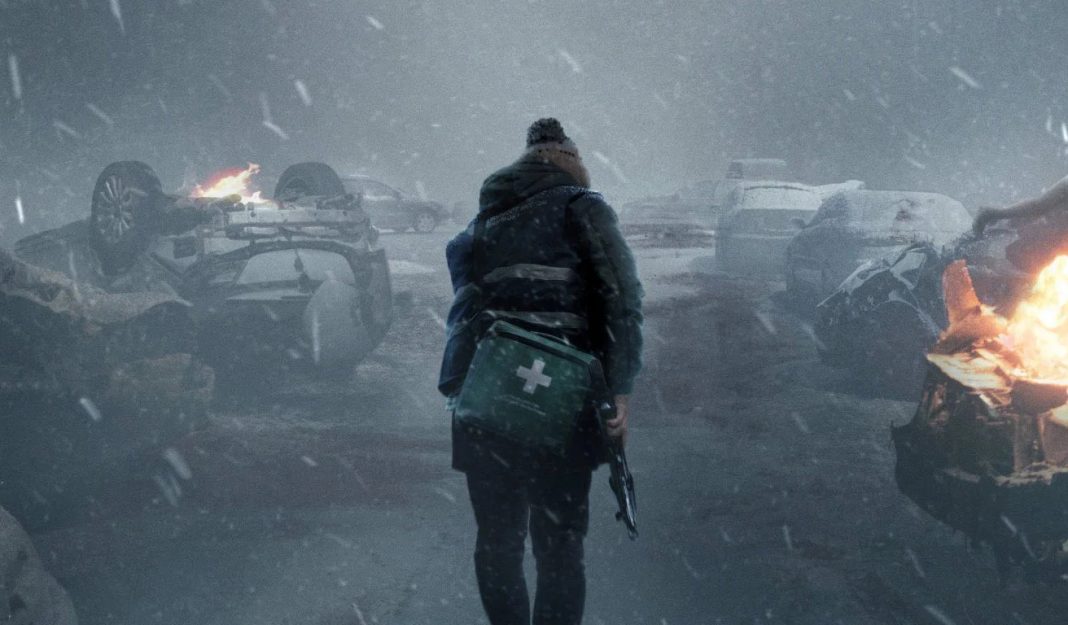 Resident Evil Key Art Poster art for Resident Evil 2026.