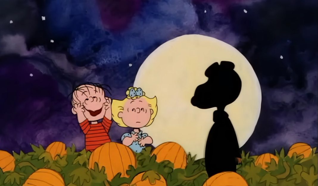 Sally and Linus see Snoopy in It’s the Great Pumpkin, Charlie Brown Sally and Linus see Snoopy in It’s the Great Pumpkin, Charlie Brown