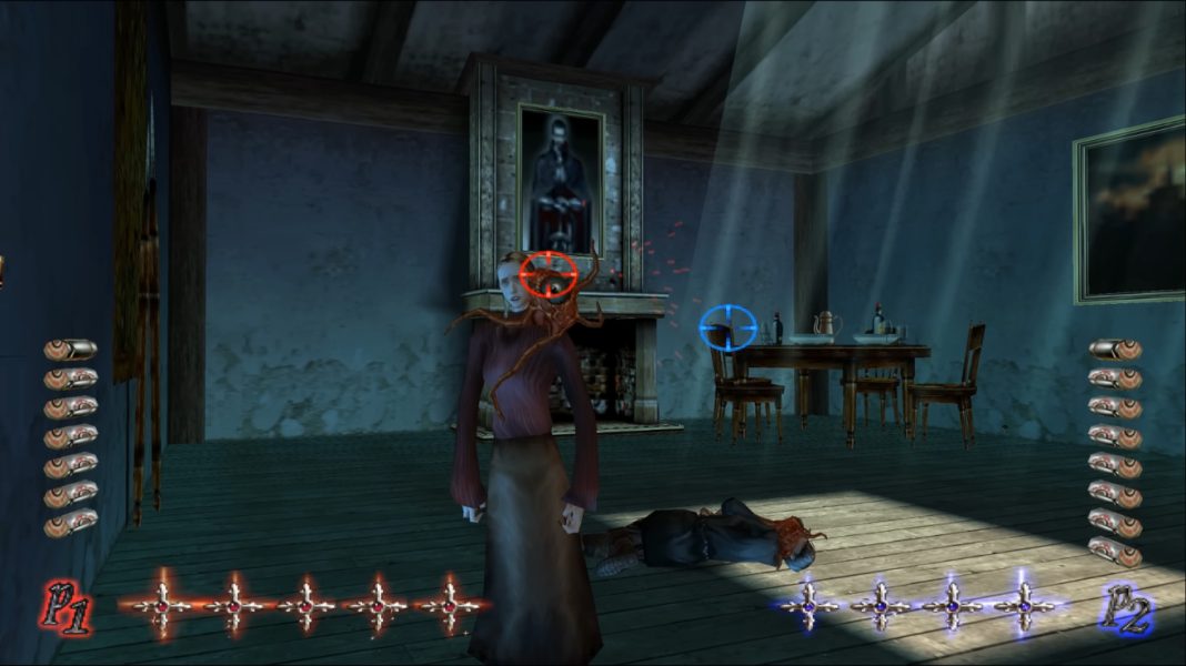 A pair of possessed villagers attacking the player in Vampire Night