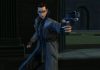 A vampire hunter posing dramatically in Vampire Night