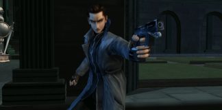 25 Years Ago, Vampire Night Gave Us a Gothic House of the Dead A vampire hunter posing dramatically in Vampire Night