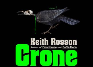 Crone book cover by Keith Rosson