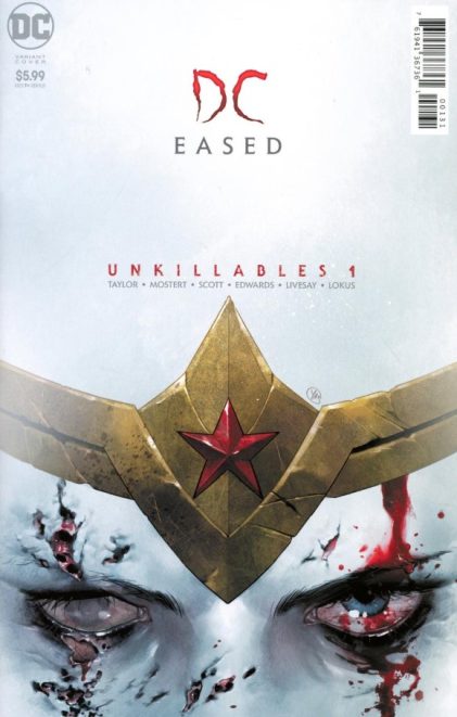DCeased Unkillables #1 Wonder Woman Pennywise Cover