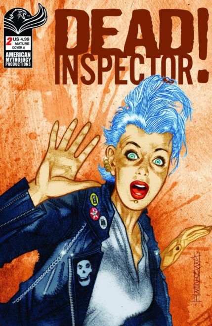 Dead Inspector #2 Written by J.C. Vaughn Art by Giancarlo Caracuzzo Published by American Mythology Productions