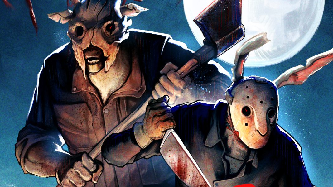 Gone Feral - Key Art The two player characters in Gone Feral