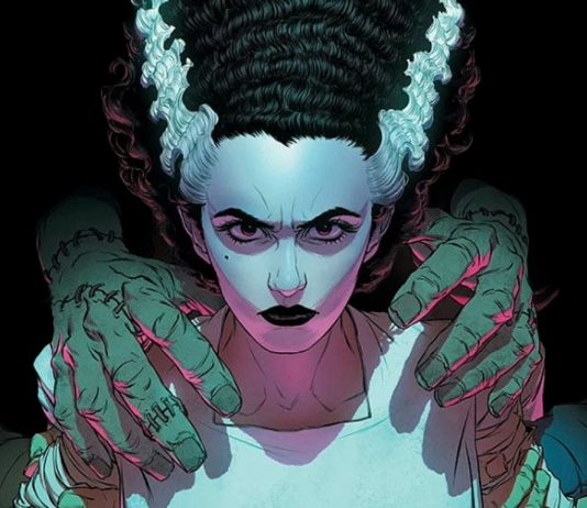 Universal Monsters Bride of Frankenstein Lives #1 Crop